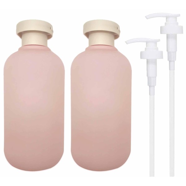 TMXAOK 2 Pieces Squeeze Bottles with Flip Cap, Large Empty