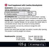 Creapure® Creatine Monohydrate 100% Megamax Powder 125 g | Creapure®