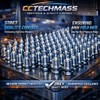 CCTECHMASS Iridium Spark Plugs 4 Pack | Fit for 2013-2018