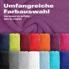 Pack of 10 Wash Mitts, 15 x 21 cm, 100%
