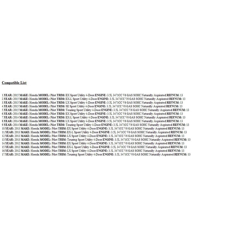 Genuine Honda 53779-SZA-A04 Return Pipe B