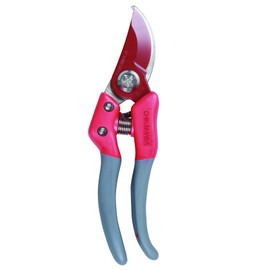 CHIKAMASA PS-8PLUS-R Professional pruning shears for horticulture and flowers with anti-rotation function for lock nut
