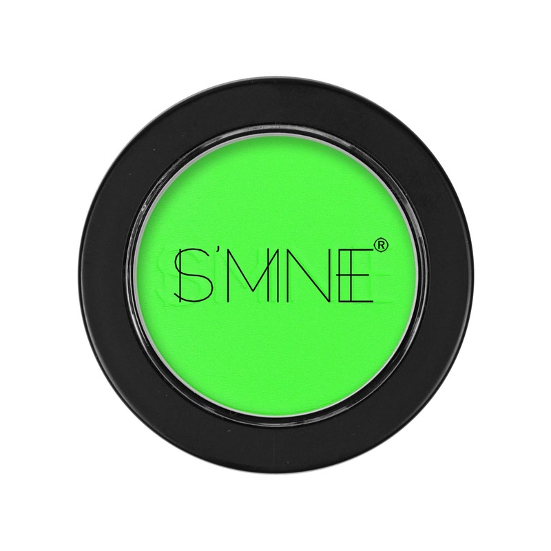 IS'MINE Single Green Matte Eyeshadow Powder Palette High Pigment, Longwear,