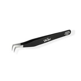 Non Slip Tweezers for Volume Lashes 4.25" Doe Foot | 0.87oz