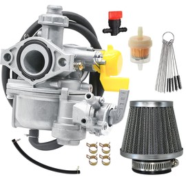 Rebuiman 16100-HP2-673 Carburetor with Air Filter, Fuel Filter Fit for Honda TRX90 Fourtrax TRX90 TRX90EX 1993-2012