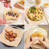 Checkered Greaseproof Paper Sheets, 100 Pack Checkered Greaseproof Paper Sheets,