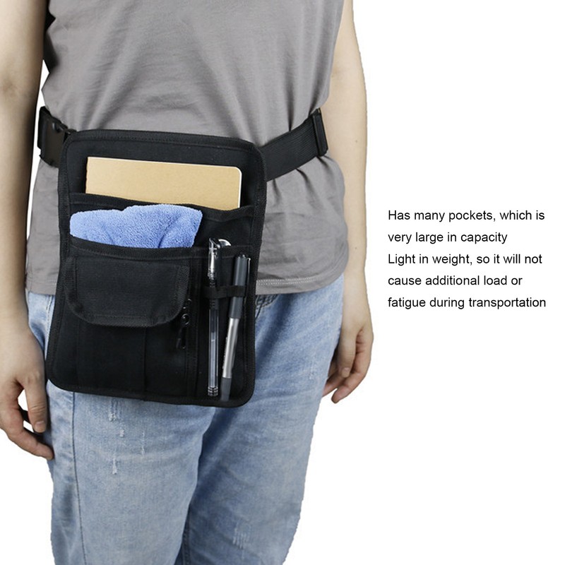 Apron Bag 12oz Canvas with Adjustable Belt Lightweight Tool Waist