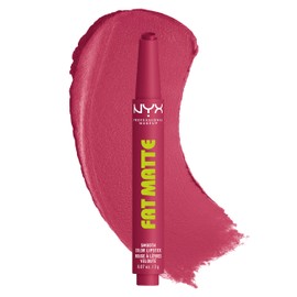 NYX Professional Makeup Fat Matte Smooth Color Lipstick , Rossetto Cremoso, Colore Intenso e Comfort Assoluto, Con Olio di Lampone e Polvere di Tapioca, Shade: Blush Blanket, 2 gr