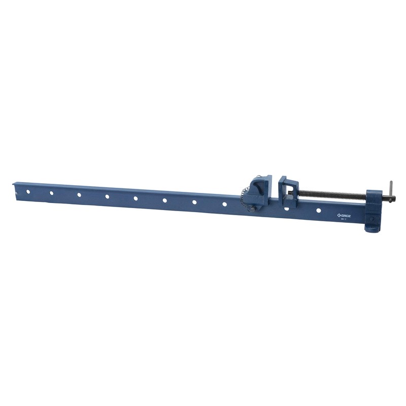 Groz 60-inch T-Bar Woodworking Clamp | Heavy Duty | Malleable
