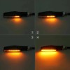 JMTBNO For Honda XR650L Kawasaki Motorcycle Turn Signals Indicator Light