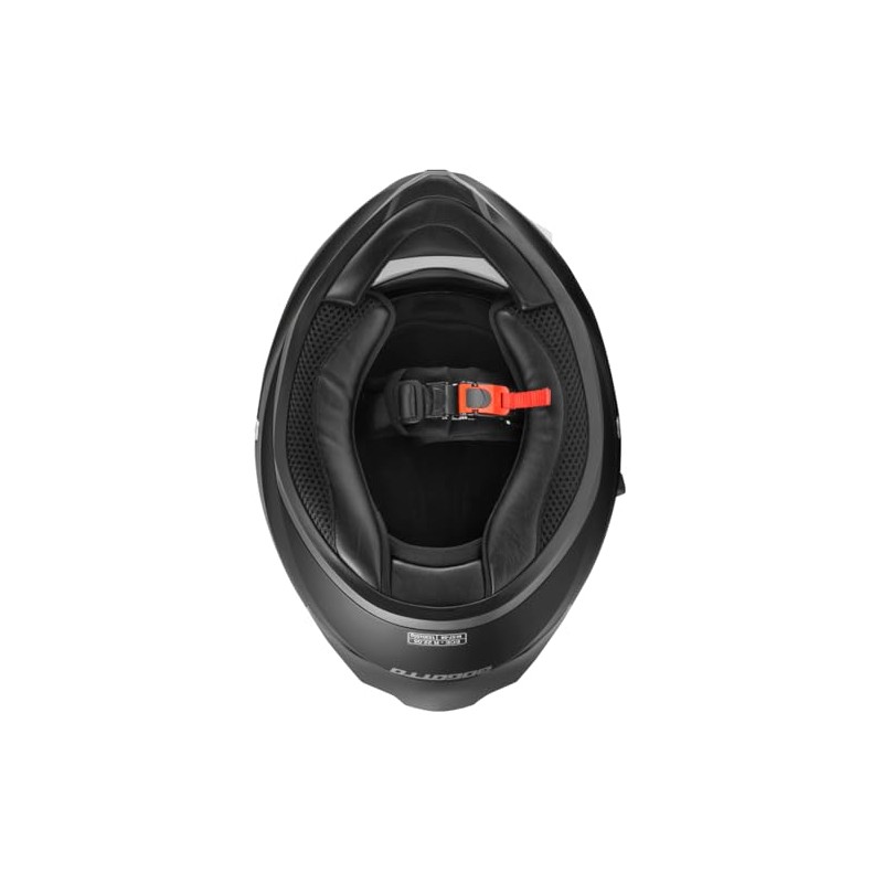 Bogotto H128 Solid Helmet, Black, XS | Anti-fog