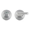 Disabled Bathroom Turn & Release Door Lock Set Satin Stainless