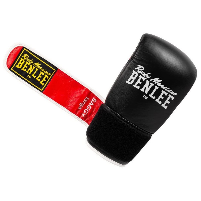 Benlee Boxing Gloves Baggy, Size:XL, Color:black/red