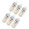 6Pcs GY6.35 LED Bulbs 5W AC 12V Warm White 2700