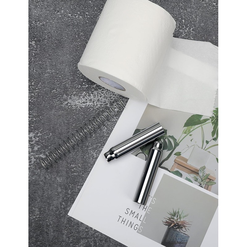 Toilet Paper Holder Roller Replacement, Stainless Steel Toilet Paper Roller