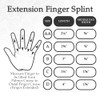 LMB Spring Finger Extension Splint, Assists in Extending PIP Joint