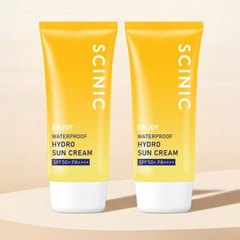 싸이닉 엔조이 워터프루프 유기자차 선크림 80ml / 수분 백탁 눈시림없는 페이스 앤 바디 차단제 2개 Cynic Enjoy Waterproof Organic Sunscreen 80ml / Moisturizing No White Cast No Eye Irritation Face and Body Blocker (2 pcs)