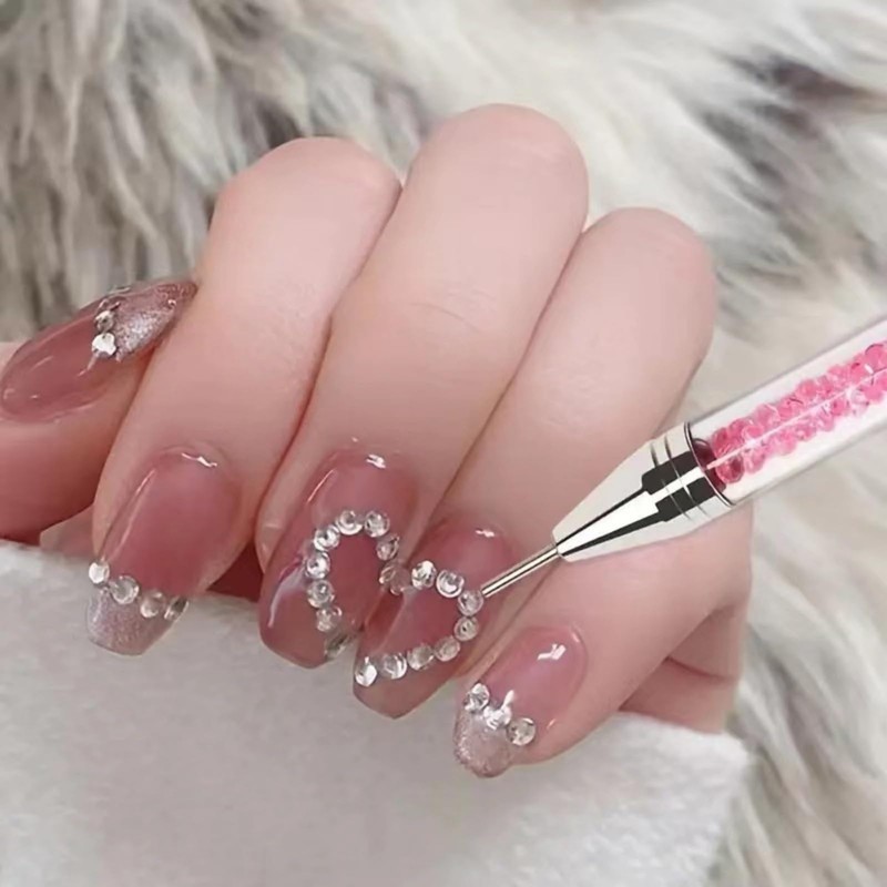 SinceReal 6 Pcs Rhinestone Picker Tool, Rhinestone Picker Dotting Wax