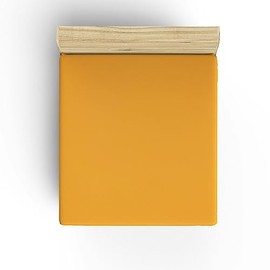 Mustard Fitted Sheet 140 x 190 cm