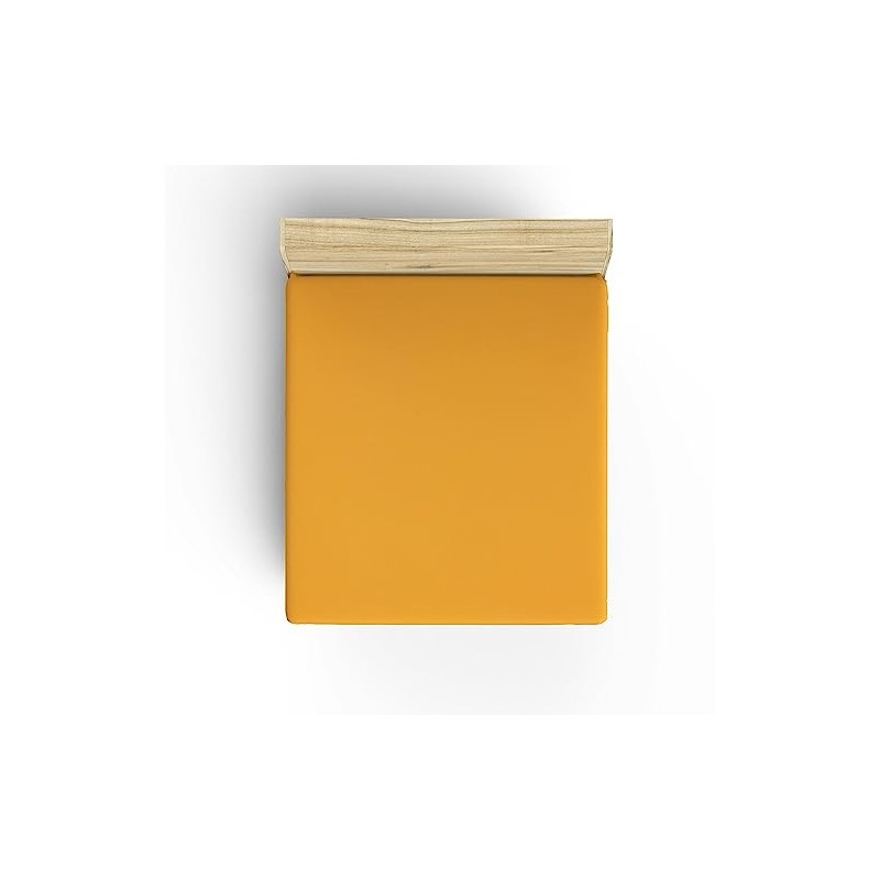 Mustard Fitted Sheet 140 x 190 cm