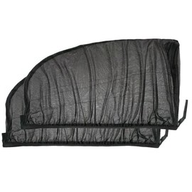 2x Car Kids Sun Shade Shield Socks Rear Side Window Large Square Cover UV Mesh