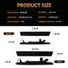 DERMOKA LED Side Marker Lights Front Rear Bumper Parking Signal