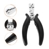 SAFIGLE Hair Extension Pliers Stainless Steel Tool for Microlink Bead