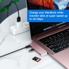RayCue - Adaptador de concentrador USB C para MacBook Pro/Air