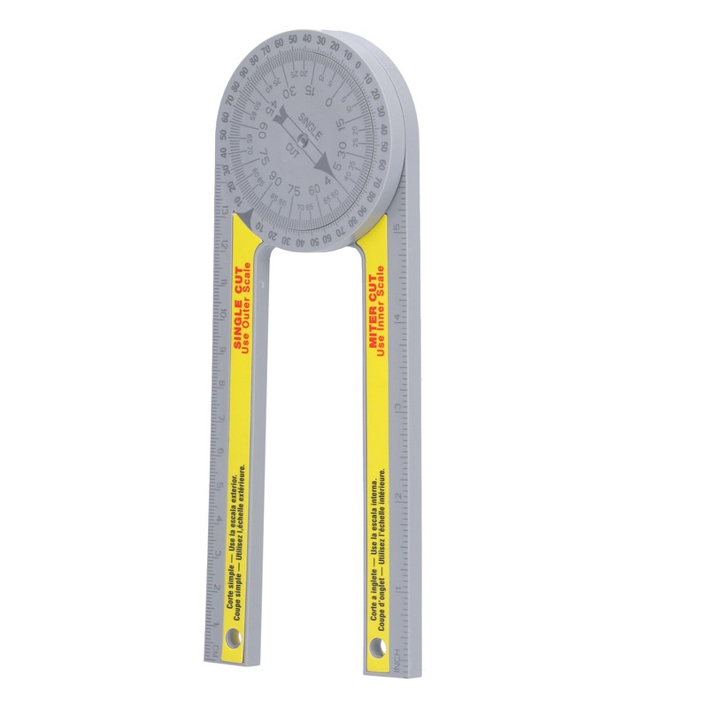 Miter Saw Protractor 360 Degree Angle Finder Gauge Cutting Guide