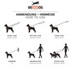 BedDog® Spike Dog Lead, Adjustable in 3 Lengths, Double Lead,