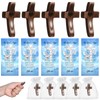 15Pcs Black Walnut Wooden Cross Set Cross My Heart Encouragement