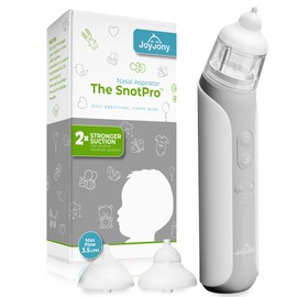 Electric Baby Nasal Aspirator - Nose Sucker Machine for Newborn Infants Toddlers Kids Adults - Automatic Hospital Grade Booger Snot Vacuum Cleaner with 3 Adjustable Suction Levels for Mucus Removal