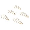 50Pcs Metal Pen Clips Multifunction Strong Clamping Force Electroplated Pen