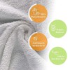 Jumpy Moo's JM Baby Washcloths - 100% Bamboo 10x10 Inch,