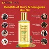 Khadi Drontika Curry Leaves & Fenugreek Hair Oil for Hair
