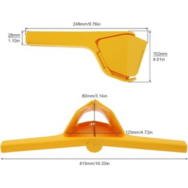 BLEMOLE Foldable Lemon Juicer Citrus Juicer, 1Pc Foldable Lemon Squeezer Lime Juicer, Citrus Squeezer