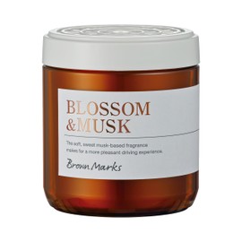 Harukado 3696 Brown Marks The MUSK Gel Blossom & Musk Car Air Freshener