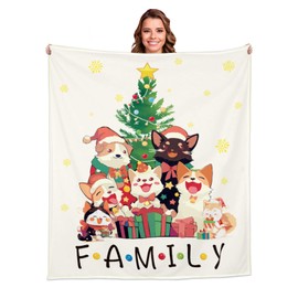 FrereFeter Cat Lover Gifts for Women Dog Mom Gifts for Womens Dog Lovers Gifts for Christmas Throw Blanket White Elephant Gifts Stocking Stuffers for Adults Teens Cat Themed Gifts Ideas Mom Dad Gifts