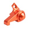 Tusk Rear Brake Caliper Support w/ Brake Disc Guard Orange