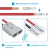 Muelnmey 50 Amp Battery Quick Connect/Disconnect Connector, 6-12 Gauge 600V