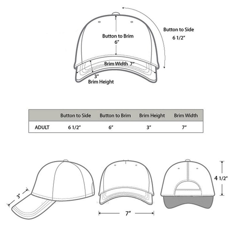 Gelante Adult Plain Baseball Cap Classic Adjustable Size for All