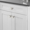Ravinte Hardware 5 Pack Brushed Nickel Cabinet Knobs Single Hole