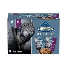 Blue Buffalo Wilderness Trail Wild Cuts High Protein Natural Wet Dog Food