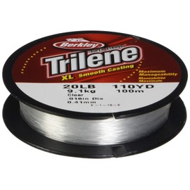 Berkley Trilene XL Monofilament Fishing Line, 12lb, 300yd. (Packaging may vary)