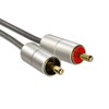 Hama 2m AluLine 3.5 mm Jack Stereo Plug - 2