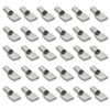 Jamiikury Shelf Pins Pegs Spoon Shaped, Silver Shelf Holders Pegs,