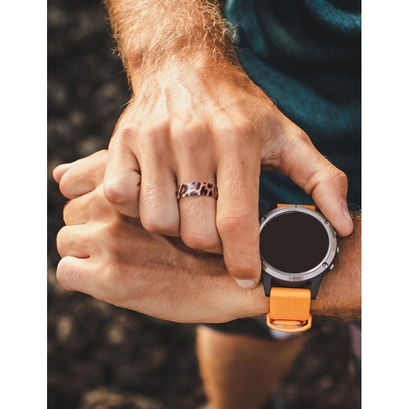 King Will Men Silicone Wedding Band 7mm Size 9