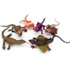 Realistic Squishy Lizard Toys - Fake Stretchy Rubber Reptiles for