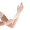 [100 Pieces] Hygo Star Nitrile Powder-Free Safe Super Stretch White