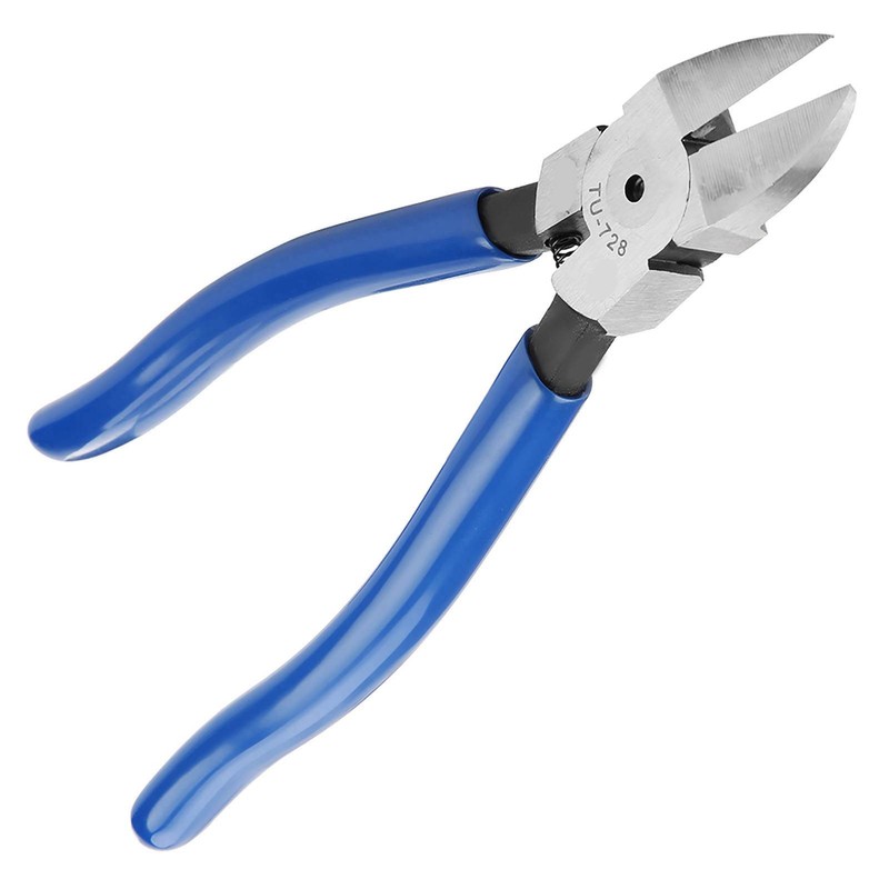 8inch Blue Diagonal Pliers Cable Nose Cutting Nippers Wire Cutter